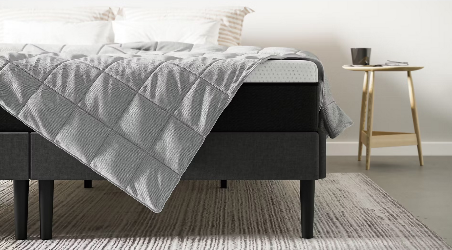 Emma Hug Decke Aggravation - 240 x 220 cm - grau