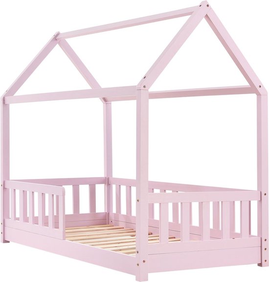 Kinderbett Marli - 80 x 160 cm - Rosa