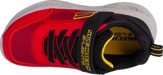Skechers Meteor-Lights – Krendox 401495N-RDBK, für Jungen, Rot, Sneaker, Sportschuhe, Größe: 25