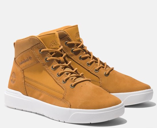 Timberland ALLSTON MID LACE UP SNEAKER WHEAT NUBUCK Herren Schnürschuhe - WHEAT - Größe 40
