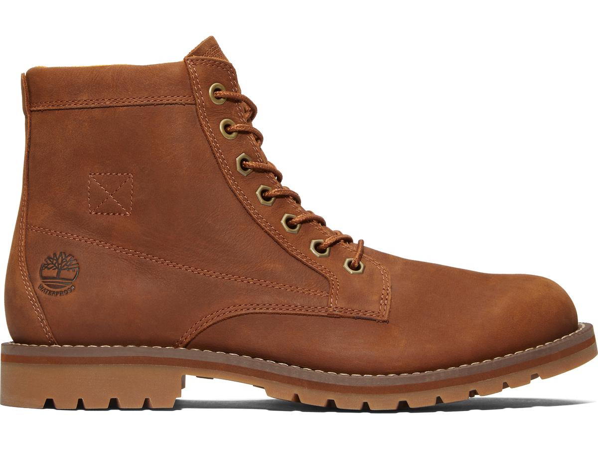 Timberland Redwood Falls Mid Lace Up Wasserdichte Stiefel Männer - Größe 45 - Sattel
