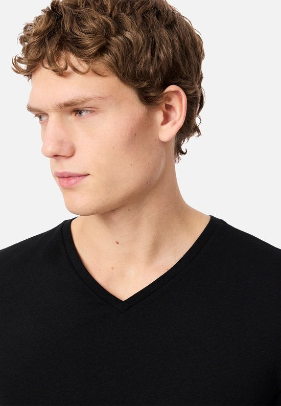 Lacoste T-Shirt – Kurzarm-T-Shirt, 3er-Pack – Größe L
