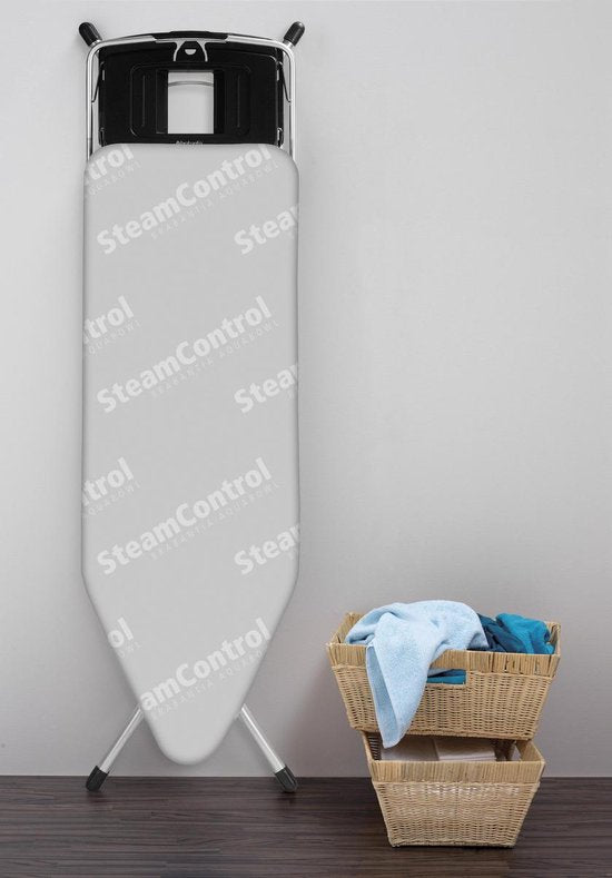 Brabantia Steam Control Bügeltisch C - mit Dampfeinheitsträger - 124 x 45 cm