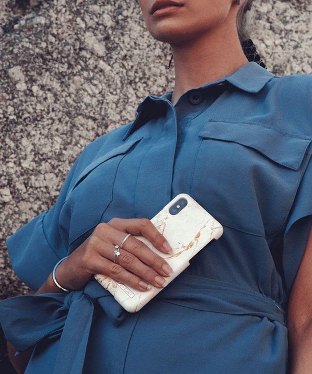 iDeal of Sweden iPhone 11 Pro Max Case - Carrara Gold - Kunststoff - Apple iPhone 11 Pro Max - Marmor - Rückwand