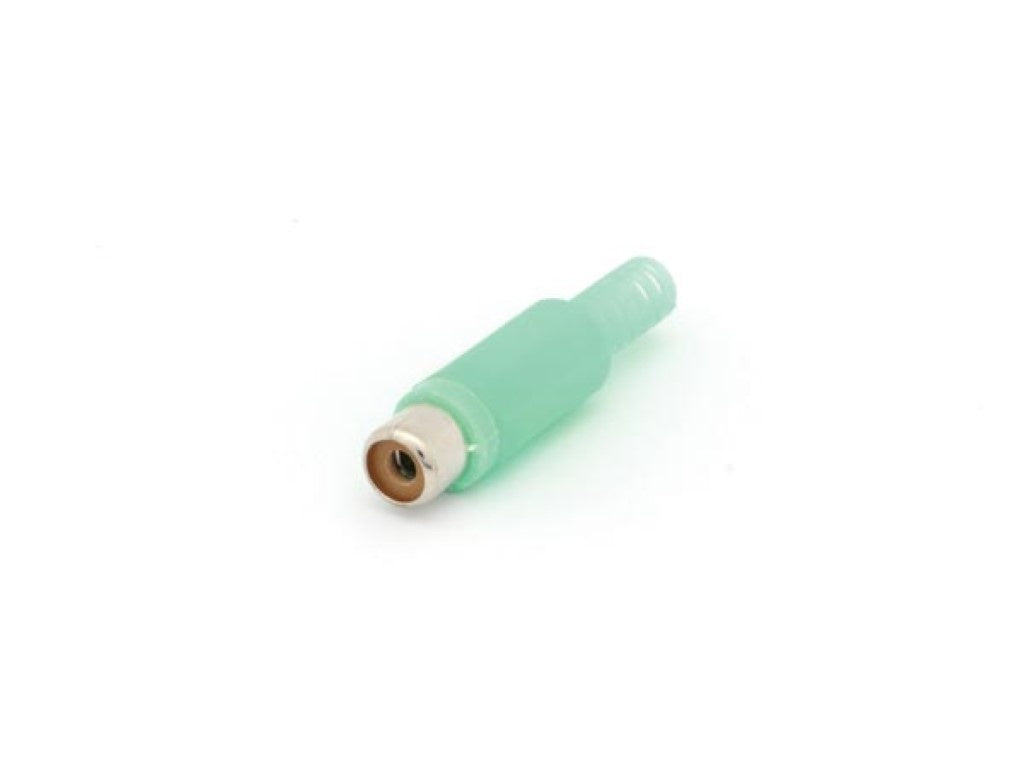 Buchse Rca Stecker - Grün