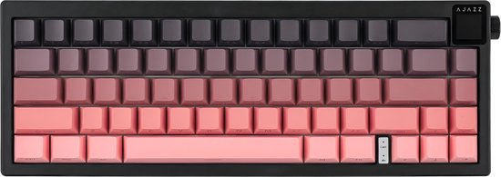 Ajazz AK650 – Kabellose Gaming-Tastatur – Mechanisch – Gasket – Hot-Swap – Tri-Mode – QWERTY – 66 Tasten – Grate