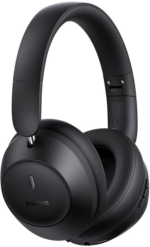 Baseus Bass 30 Max Bluetooth-Kopfhörer, kabellose Kopfhörer – Over-Ear-Kopfhörer – 50 Stunden Akkulaufzeit, Bluetooth 5.3, schwarz