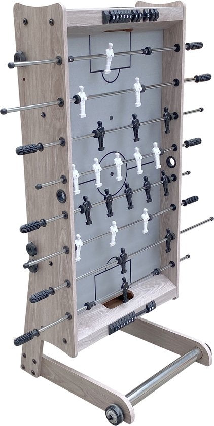 Cougar Scorpion Kick Klappbarer Fußballtisch Eiche - 122 x 61 x 80 cm - Inkl.
