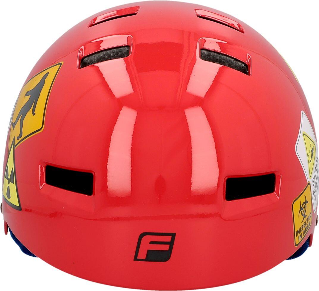 FISCHER BMX-Radhelm Sticky S/M (54-58 cm) - Rot