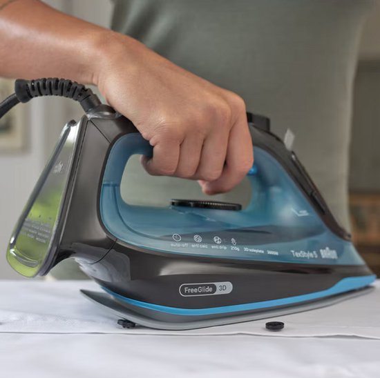 Braun TexStyle 5 SI5256BL – Dampfbügeleisen – Gleitet mühelos rückwärts – Selbstreinigend – Blau