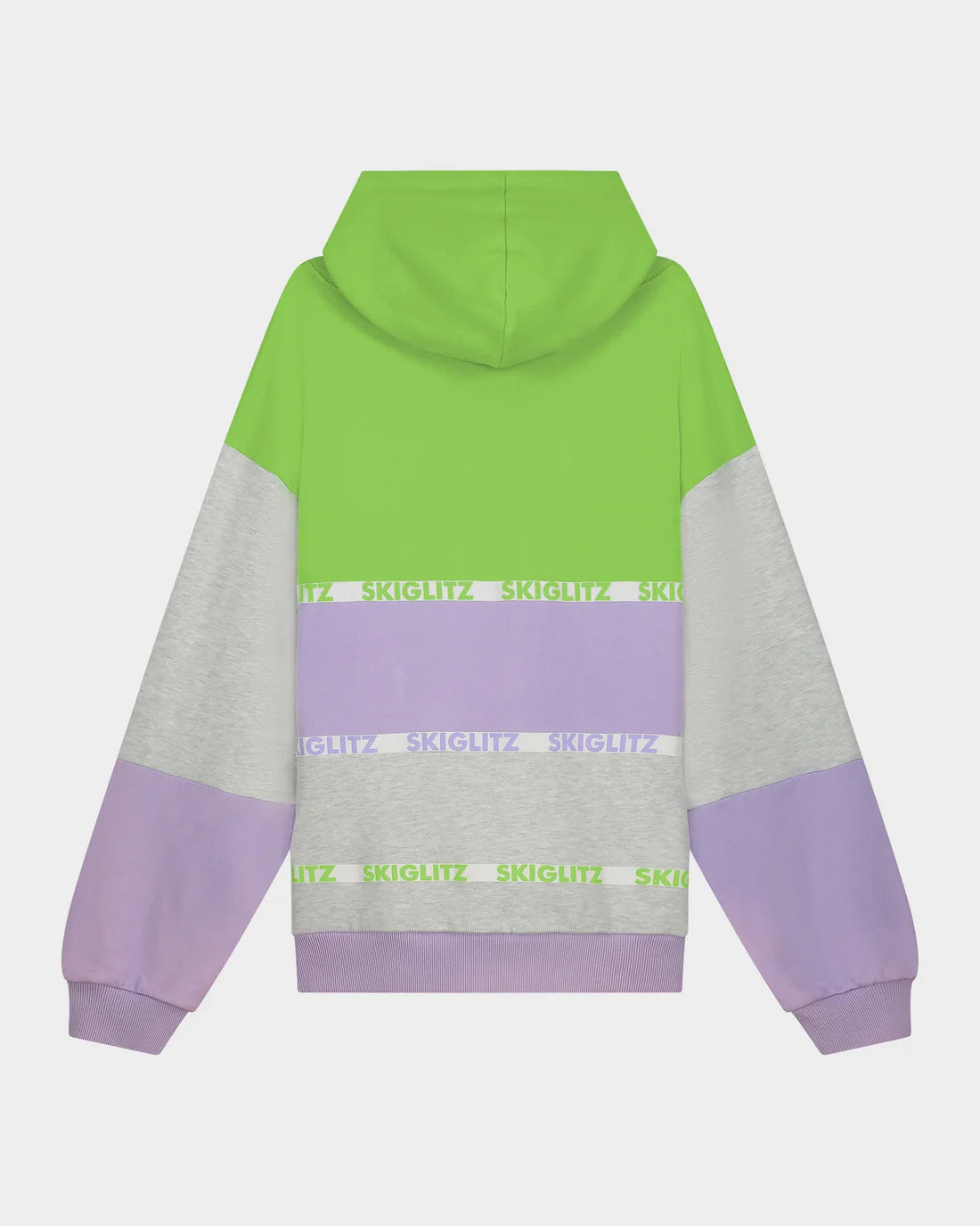 Stieglitz Heidi Kapuzenpullover Melange Grau - Oversized Komfort - 80% Baumwolle / 20% Polyester - SKIGLITZ Kollektion - Größe M