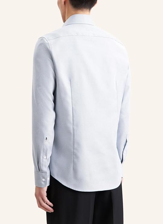 seidensticker Extra Slim Fit Langarm Business Hemd Herren Hemd - Größe XL - Grün