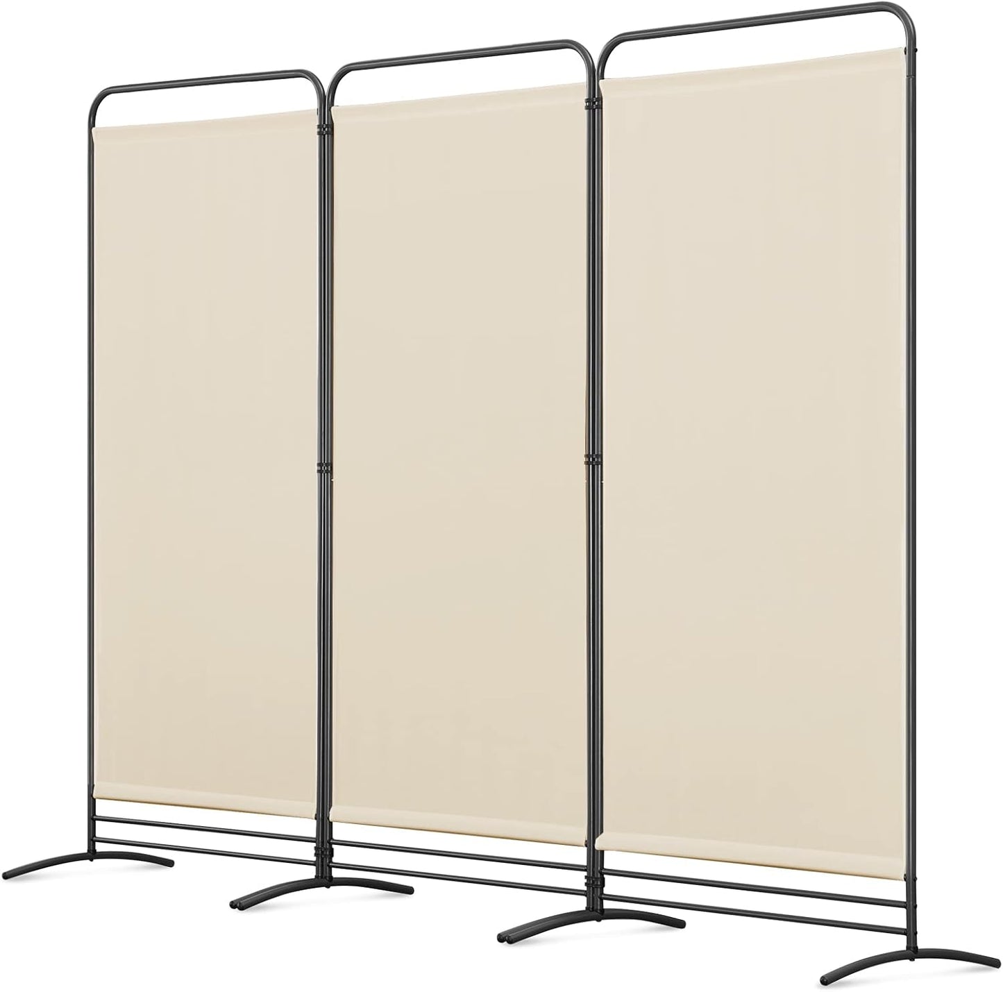 Angel Living Faltwand - 3 Paneele - 243 x 180 cm - Beige