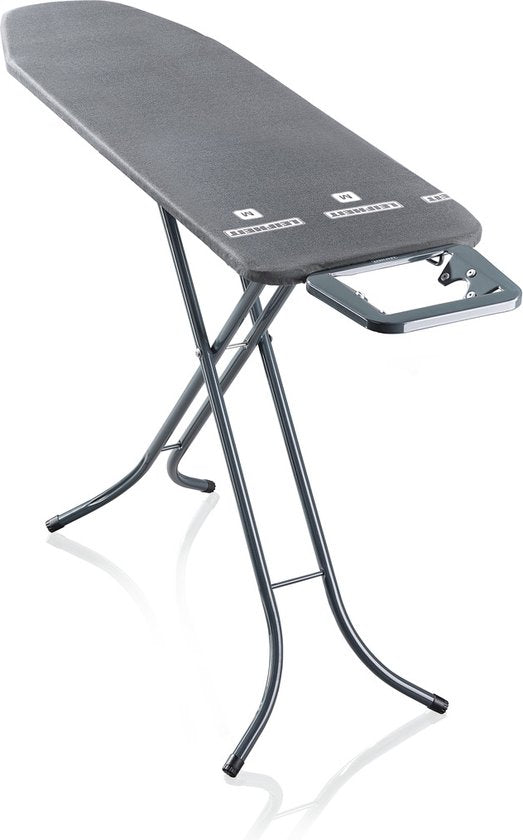 Leifheit Bügeltisch Classic M - 120 x 38 cm Bügelfläche - höhenverstellbar - schwarz