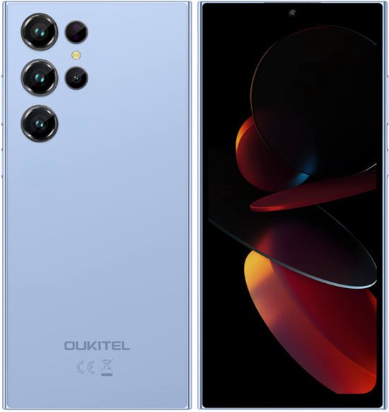 Oukitel C61 Pro 17,5 cm (6,88") Hybrid-Dual-SIM-Smartphone mit Android 15, 8 GB, 256 GB, 5150 mAh, blau