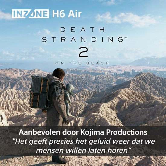 Sony INZONE H6 Air Headset, kabelgebunden, mit Kopfbügel, Gaming, schwarz