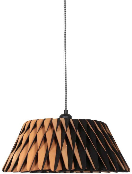 Anne Lighting – Hängeleuchte – Maze – natur – Holz – Ø 46 cm – E27 – 3490BE