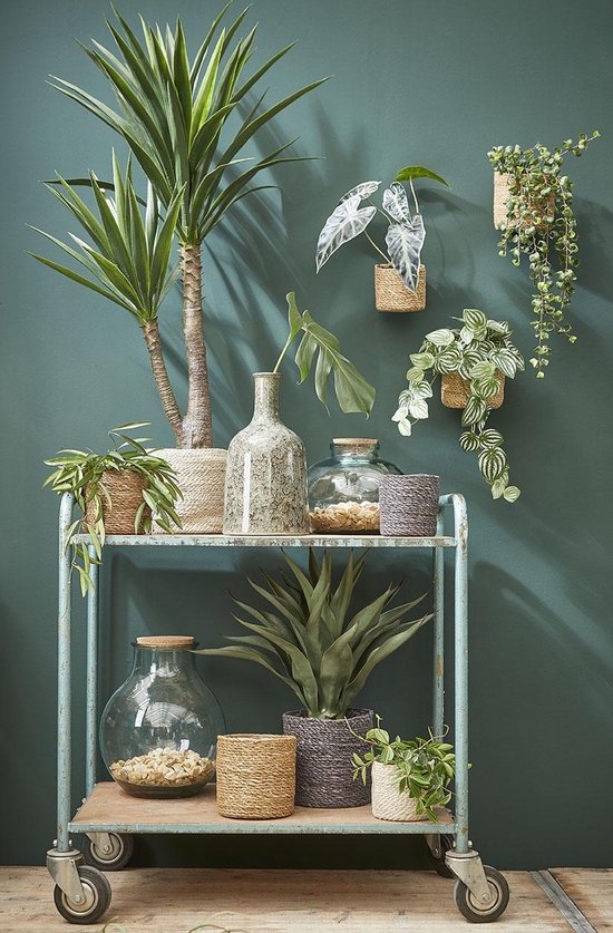 Mica Decorations Yucca Künstliche Pflanze - H120 x Ø60 cm - Grün