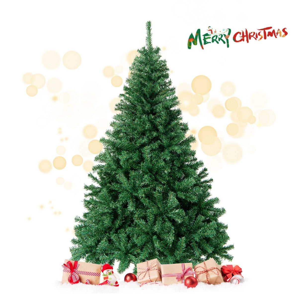 Künstlicher Weihnachtsbaum Coast - 180cm - Realistischer Weihnachtsbaum mit 1000 Zweigen - für drinnen und draußen geeignet - Grün