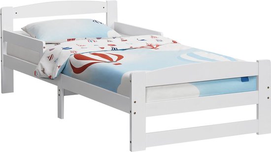 Jugendbett / Kinderbett Arona - 90 x 200 cm - Weiß