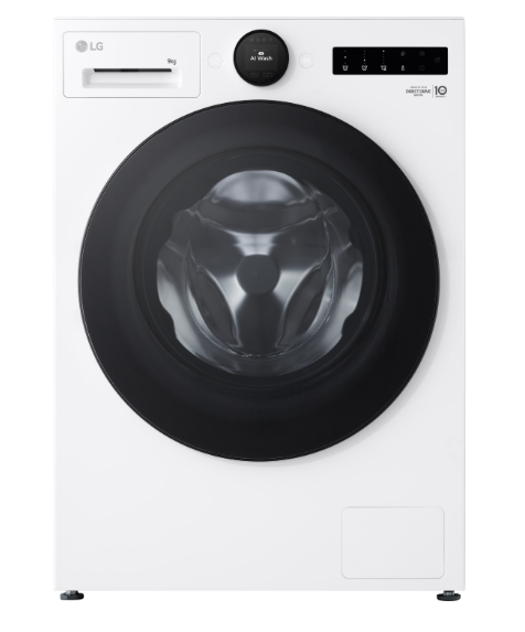 LG F4WX809Y AI DD Waschmaschine 9 kg | TurboWash 39 | 60x56,5x89 cm