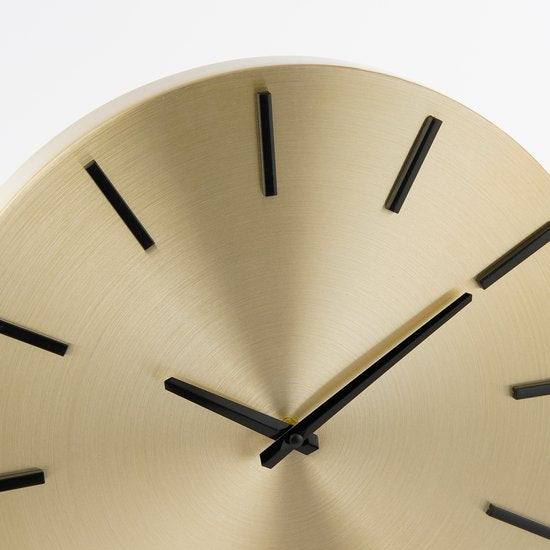 Mica Decorations Brixen Wanduhr - Ø36 cm - Gold