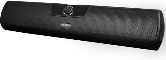 HXSJ Q3 Soundbar PC-Lautsprecher - USB - für Desktop-Computer / Notebooks / Smart-TVs / Projektorgeräte - Schwarz