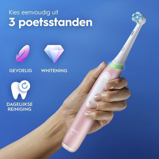 Oral-B iO 3N Elektrische Zahnbürste – Rosa