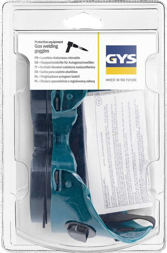 GYS-Schweißbrille mit hochklappbaren DIN-5-Gläsern