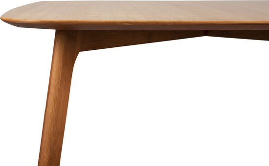 Couchtisch - Bambus - Quadratisch - Dunkel geölt