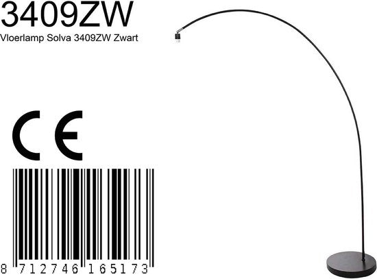 Mexlite Bikkel XL Pendelleuchte – Industrielampe mit E27-Fassung – 152 × 185 cm – Mattschwarz