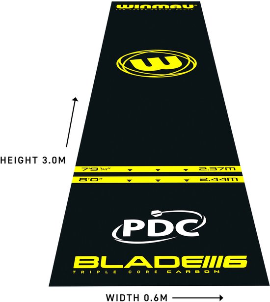 Winmau Pro Zone Essential PVC-Dartmatte