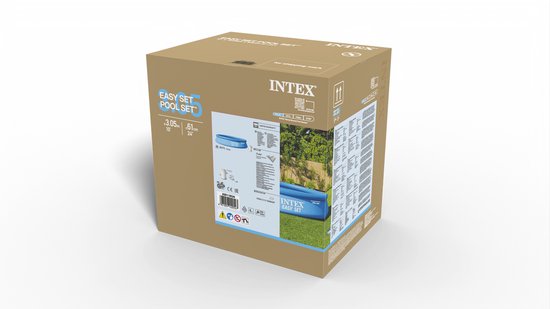 Intex Easy Set Aufblasbares Pool Set - Ø 305 x 61 cm mit Filterpumpe