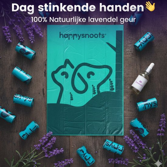 Dog Poop Bags Breakable - 600 Stück Hundekotbeutel - Lavendel Poop Bags - Hundekotbeutel - Katzen- und Hundekot