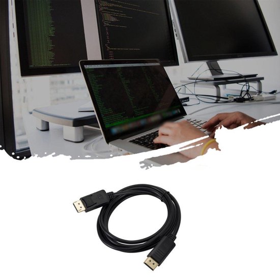 Garpex® DisplayPort auf DisplayPort Kabel - 4K Ultra HD - 1,8 Meter