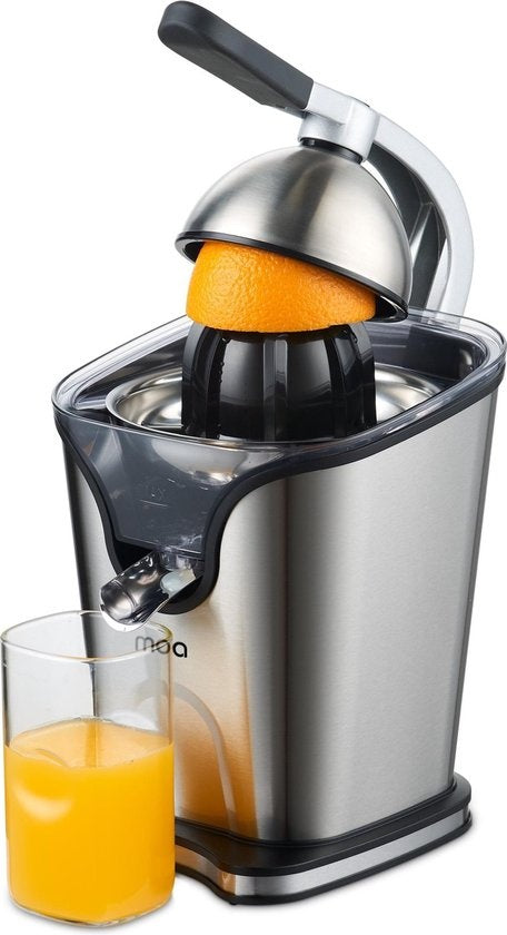 MOA Citruspers - Citrusjuicer - Elektrische Sinaasappelpers - Citroenpers - 2 Perskegels - CJ408