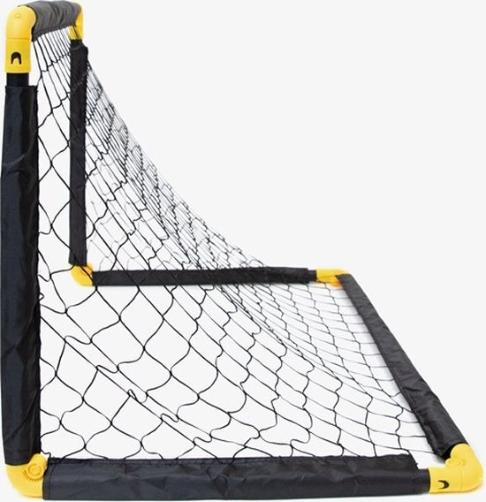 Umbro - Fußballtor - 90 x 59 x 61cm - Faltbar - Schwarz/Gelb