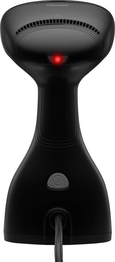 Tomado TSH1201B - Kleidungsdampfer - Handdampfer - Entwirrer - Dampfreiniger - Inkl. 2 Bürstenaufsätze - Schwarz