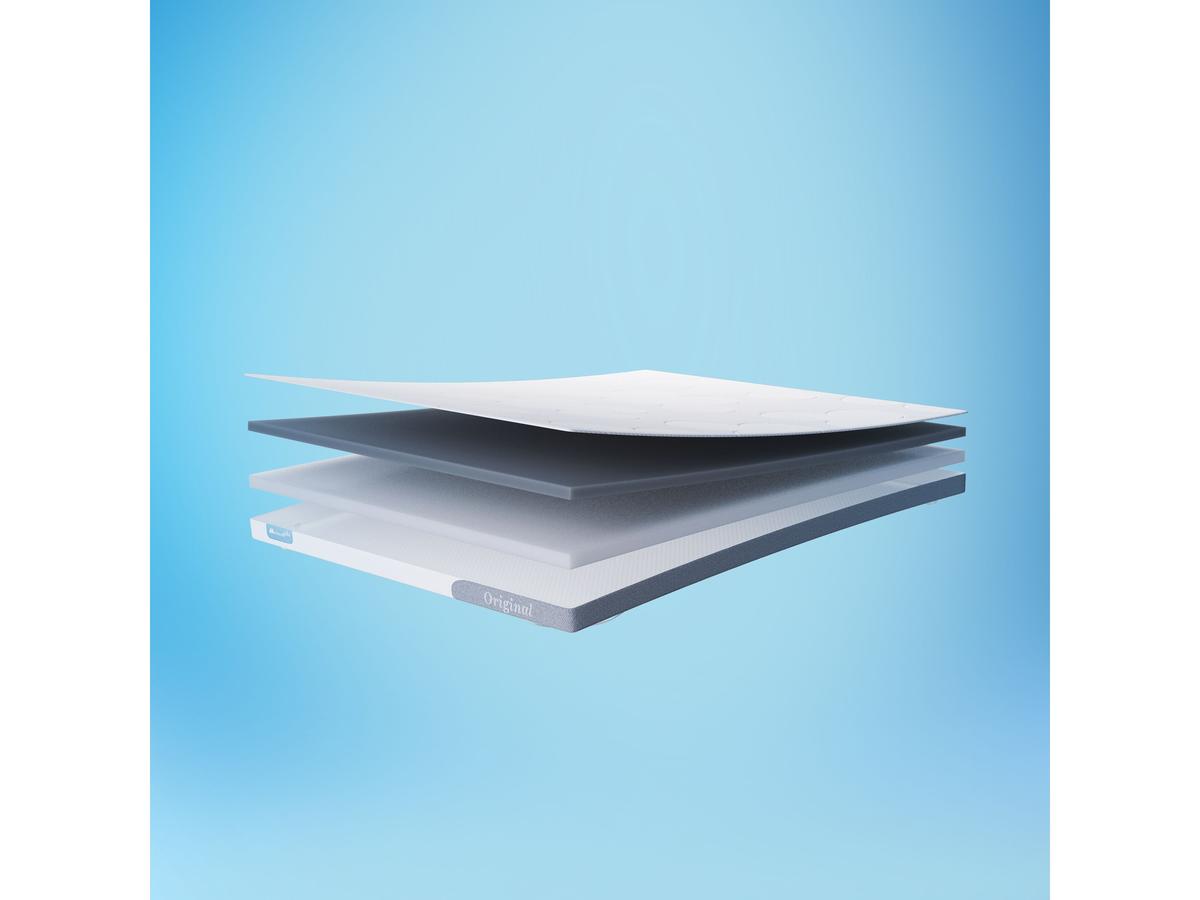 Cloudpillo Topper The Original – Bequeme Matratzenauflage – 180 x 210 cm – Weiß