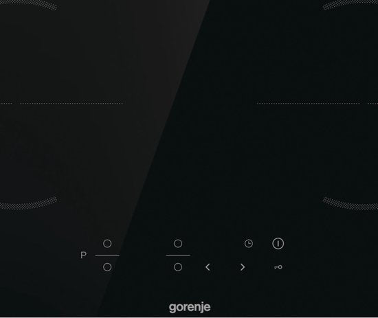 Gorenje GI6401BSCE Schwarz Einbau 59 cm Induktionskochfeld mit 4 Kochzonen