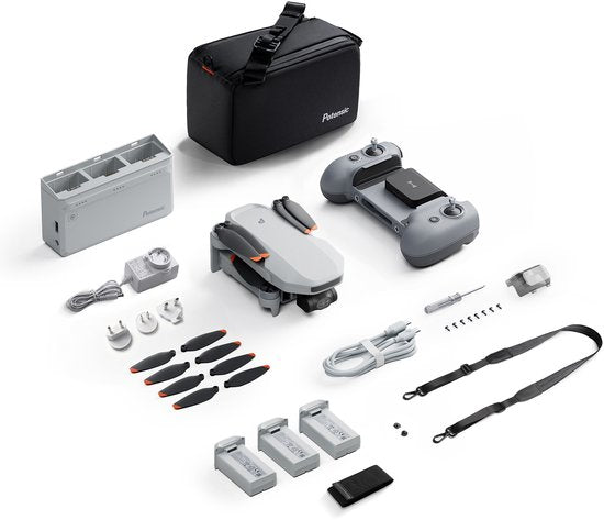 Potensic ATOM 2 Fly More Combo EU – 8K-Drohne – 1,2-Zoll-CMOS-Sensor – 10 km Reichweite – 32 Minuten Flugzeit – 249 Gramm