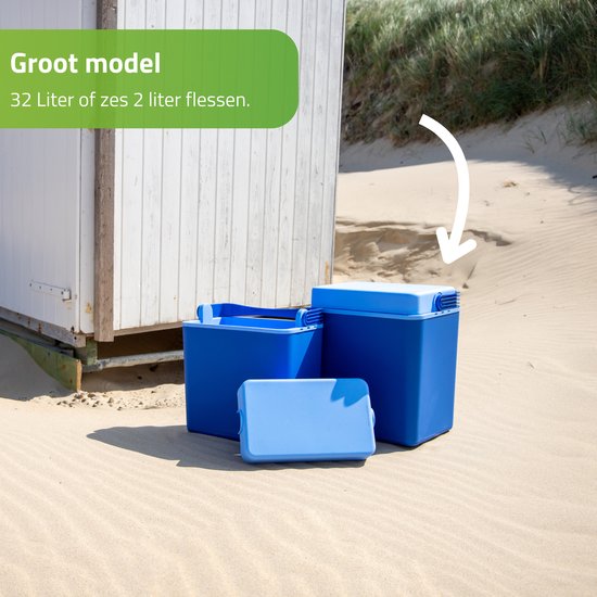 Bo-Camp – Kühlbox – Arctic – Blau – Polyethylen – 32 Liter