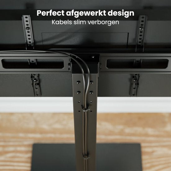 Auronic TV Stand - TV-Fuß - höhenverstellbar - schwenkbar - neigbar - 32 bis 70 Zoll - Schwarz