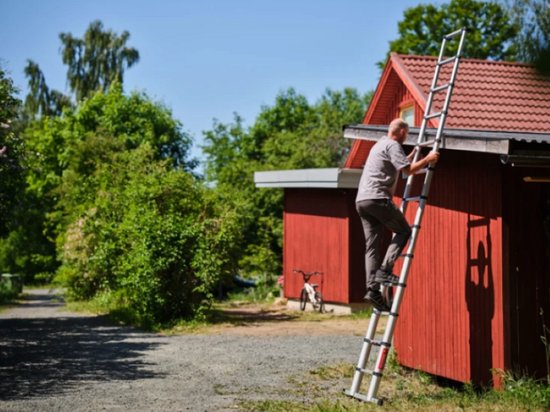 Telesteps ECO Line Teleskopleiter 3,8 m mit Stabilisierungsstange – 20138-601