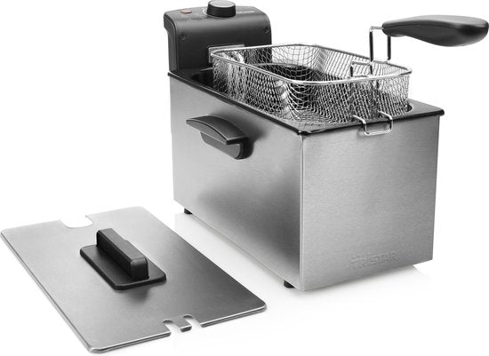 Tristar Fritteuse 3 Liter – FR-6946 – 2000 W – Kaltzone – Edelstahl