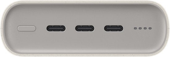Samsung Powerbank mit Schnellladefunktion 45 W – 3x USB-C – 20.000 mAh – Beige