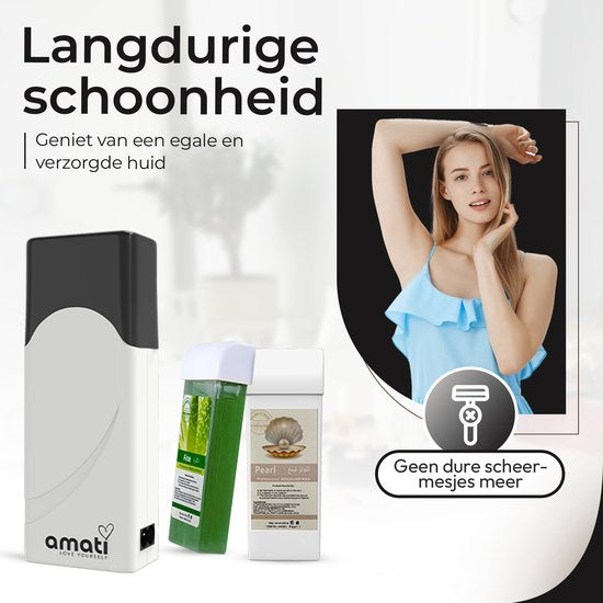 Amati Wachsroller mit zwei Minen - Weiß