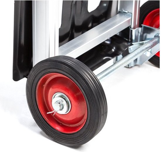 BRASQ Faltbarer Stahltrolley - 90 KG Kapazität - Transportwagen - Plattformwagen - Trolley