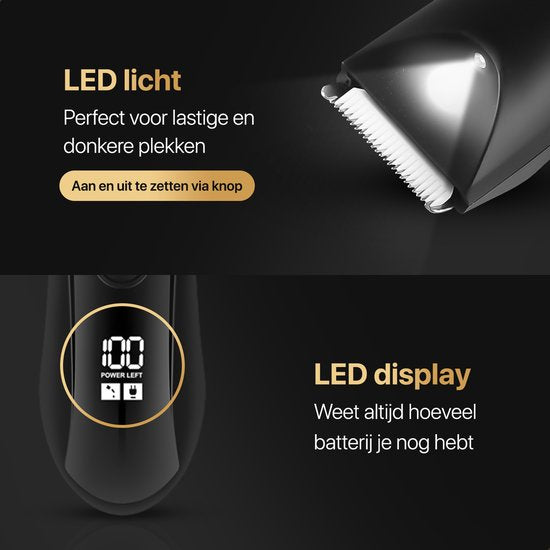 Wellshave Bodygroomer Men PRO - Body Trimmer Men - Rasierer für Schambereich & Körper