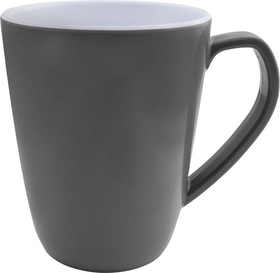 Bo-Camp - Becher L - Zweifarbig - Melamin - 4 Stück - Grau